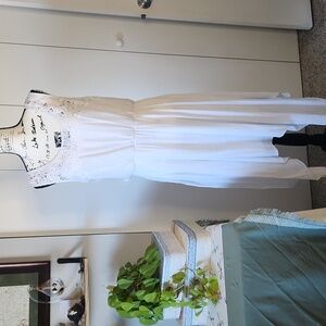 mlle gabrielle White Dress Sz XL NWT